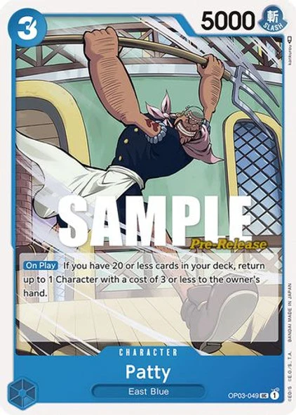 Carte One Piece anglaise OP03-049 Patty
