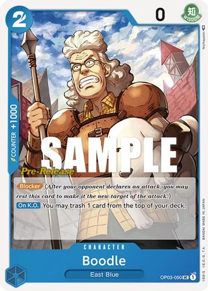 Carte One Piece anglaise OP03-050 Boodle