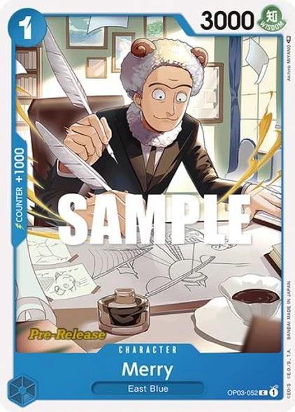 Carte One Piece anglaise OP03-052 Merry