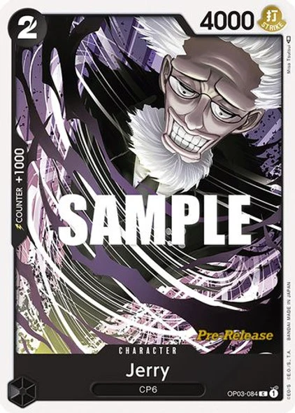 Carte One Piece anglaise OP03-084 Jerry