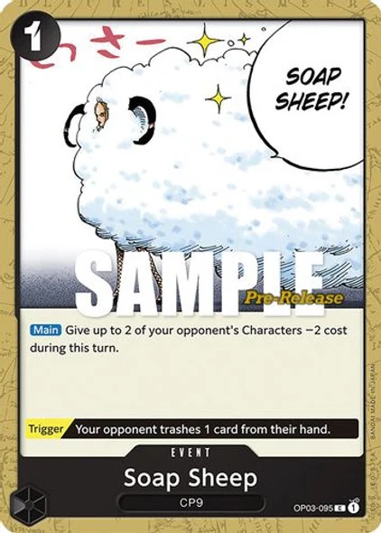 Carte One Piece anglaise OP03-095 Soap Sheep