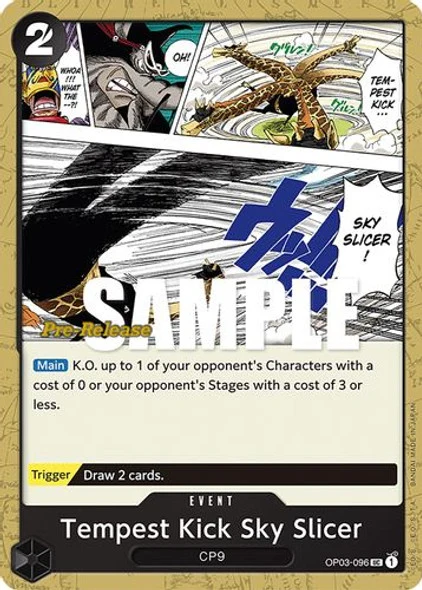 Carte One Piece anglaise OP03-096 Tempest Kick Sky Slicer