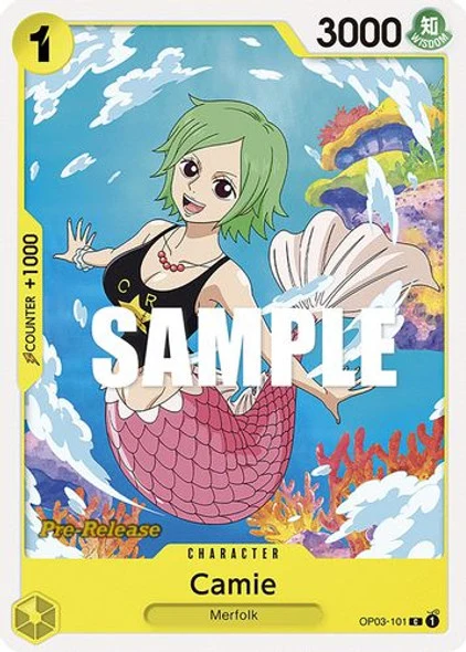 Carte One Piece anglaise OP03-101 Camie