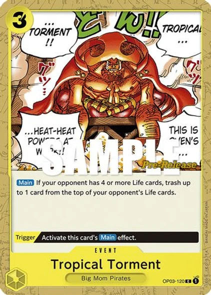 Carte One Piece anglaise OP03-120 Tropical Torment