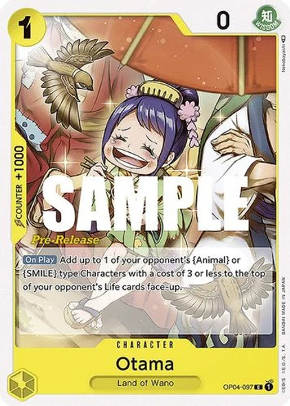 Carte One Piece anglaise OP04-097 Otama