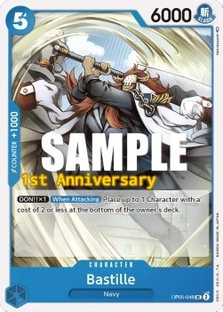 Carte One Piece anglaise OP05-048 Bastille