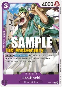 Carte One Piece anglaise OP05-061 Uso-Hachi