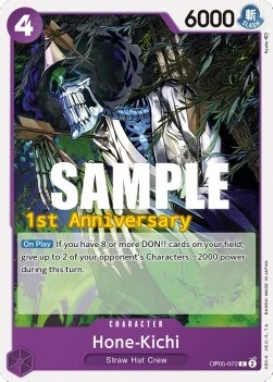 Carte One Piece anglaise OP05-072 Hone-Kichi