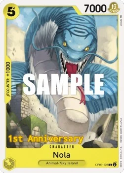 Carte One Piece anglaise OP05-108 Nola