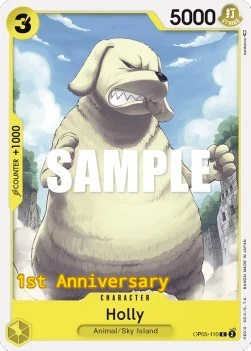 Carte One Piece anglaise OP05-110 Holly