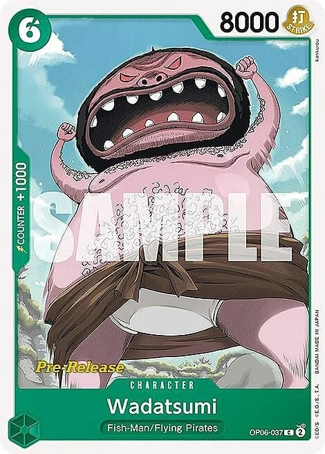 Carte One Piece anglaise OP06-037 Wadatsumi