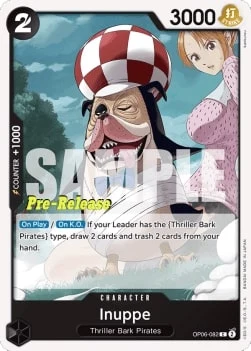 Carte One Piece anglaise OP06-082 Inuppe