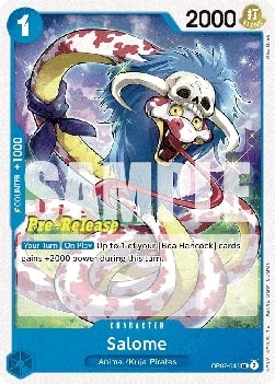 Carte One Piece anglaise OP07-043 Salome