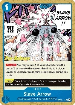Carte One Piece anglaise OP07-056 Slave Arrow