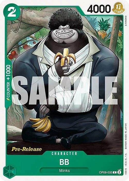 Carte One Piece anglaise OP08-035 BB