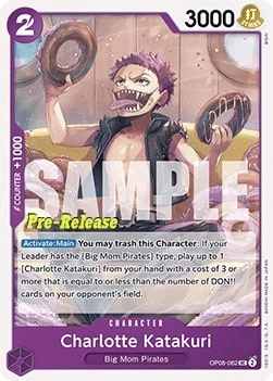 Carte One Piece anglaise OP08-062 Charlotte Katakuri