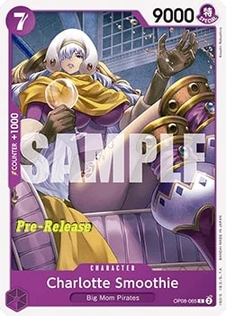 Carte One Piece anglaise OP08-065 Charlotte Smoothie