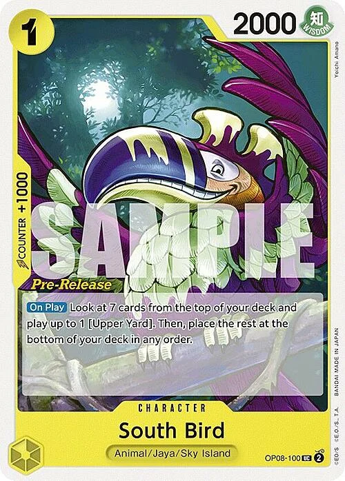 Carte One Piece anglaise OP08-100 South Bird