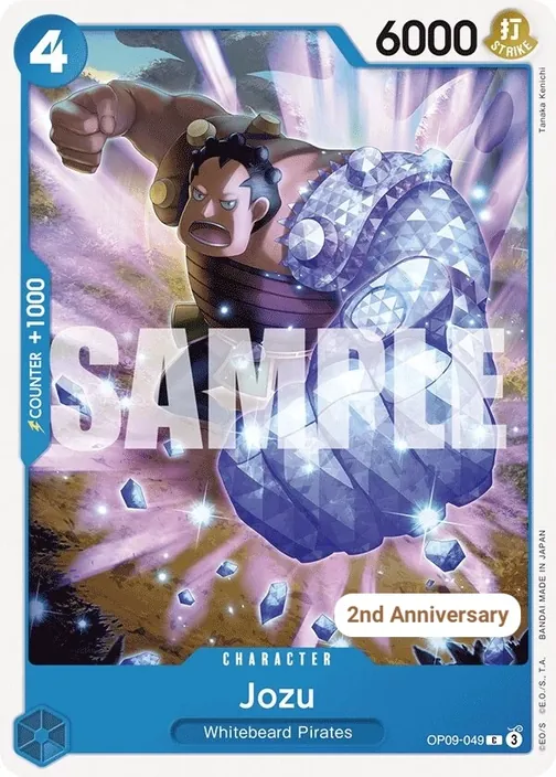 Carte One Piece anglaise OP09-049 Jozu