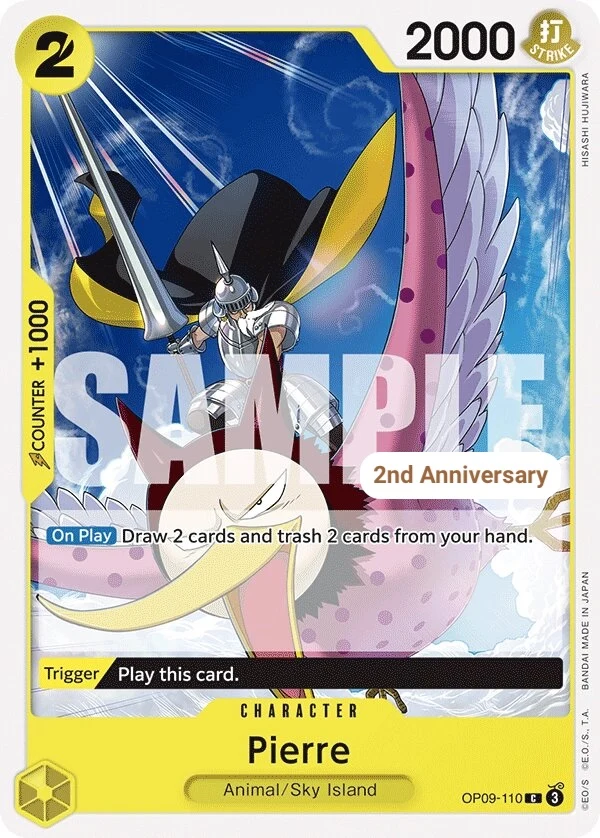 Carte One Piece anglaise Pierre OP09-110 C