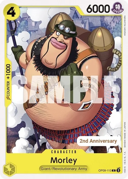 Carte One Piece anglaise OP09-113 Morley