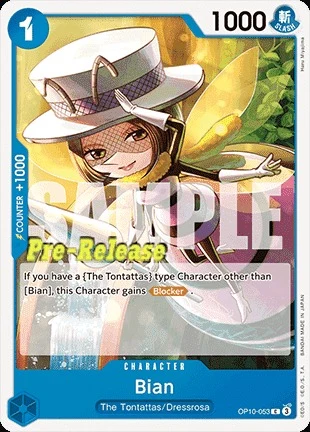 Carte One Piece anglaise OP10-053 Bian