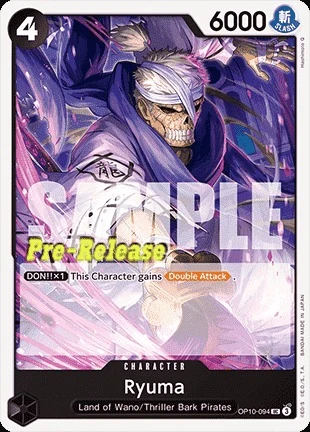 Carte One Piece anglaise OP10-094 Ryuma