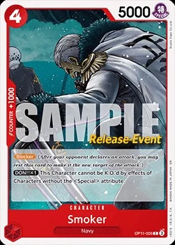 Carte One Piece anglaise OP11-005 Smoker