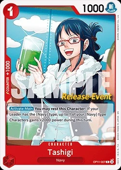 Carte One Piece anglaise OP11-007 Tashigi
