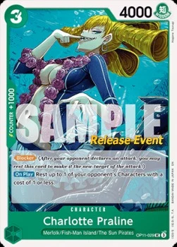 Carte One Piece anglaise OP11-029 Charlotte Praline