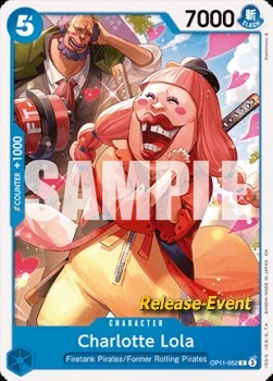 Carte One Piece anglaise OP11-052 Charlotte Lola