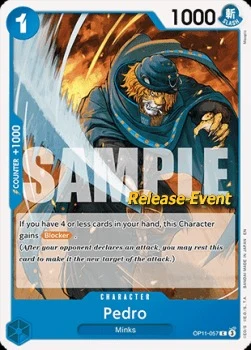Carte One Piece anglaise OP11-057 Pedro