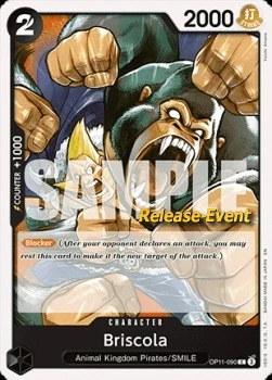 Carte One Piece anglaise OP11-090 Briscola