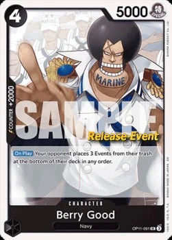 Carte One Piece anglaise OP11-091 Berry Good