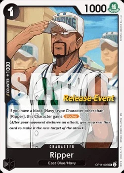 Carte One Piece anglaise OP11-096 Ripper
