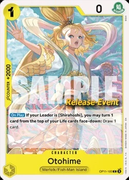 Carte One Piece anglaise OP11-100 Otohime