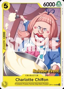 Carte One Piece anglaise OP11-105 Charlotte Chiffon