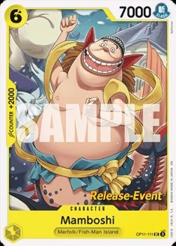 Carte One Piece anglaise OP11-111 Mamboshi