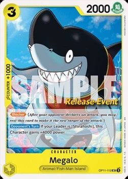 Carte One Piece anglaise OP11-112 Megalo
