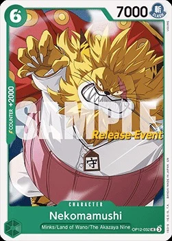 Carte One Piece anglaise OP12-032 Nekomamushi