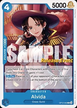 Carte One Piece anglaise OP12-042 Alvida