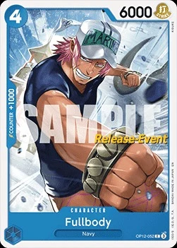 Carte One Piece anglaise OP12-052 Fullbody