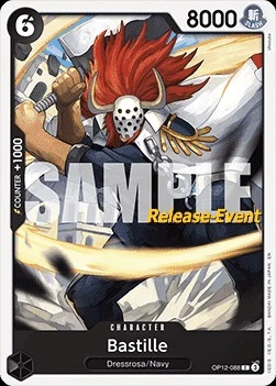 Carte One Piece anglaise OP12-088 Bastille