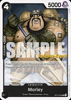 Carte One Piece anglaise OP12-093 Morley