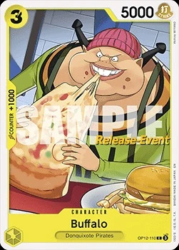 Carte One Piece anglaise OP12-110 Buffalo