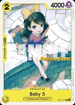 Carte One Piece anglaise OP12-111 Baby 5