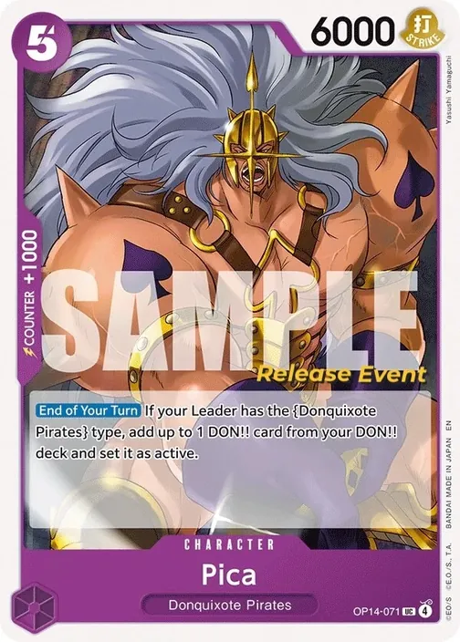Carte One Piece anglaise OP14-071 Pica