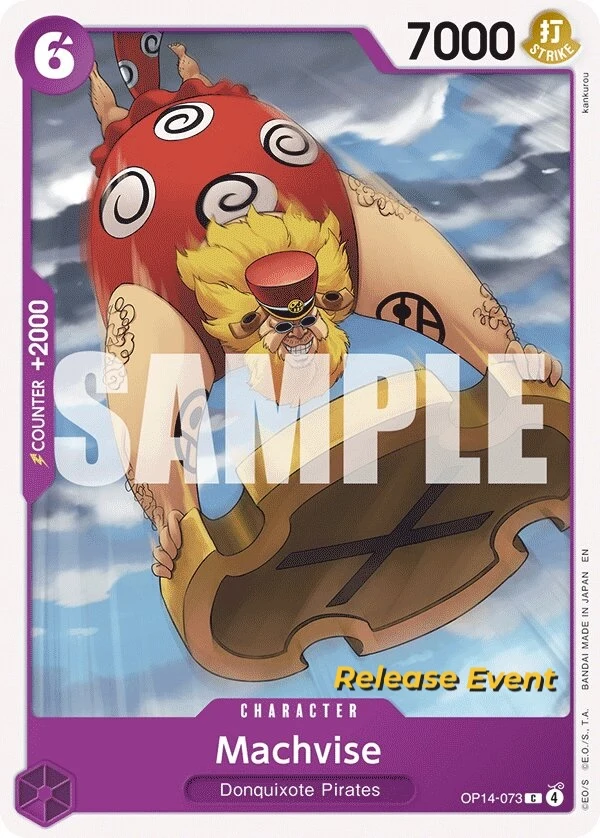 Carte One Piece anglaise Machvise OP14-073 C