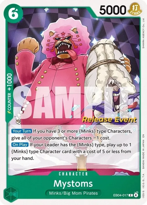 Carte One Piece anglaise EB04-017 Mystoms