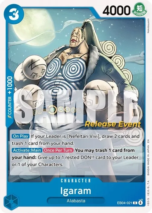 Carte One Piece anglaise EB04-021 Igaram